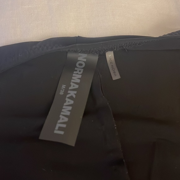 Norma Kamali sweetheart catsuit black long sleeve - Picture 7 of 10